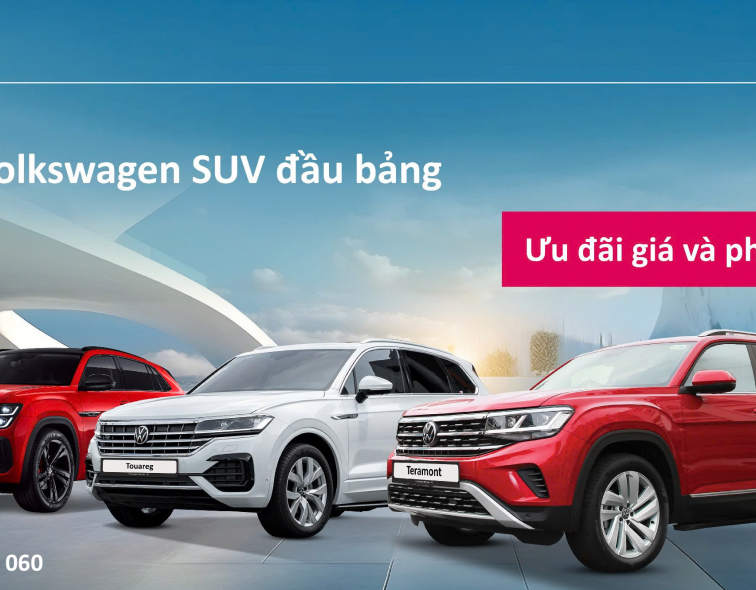 Bộ ba Volkswagen SUV đầu bảng ưu đãi giá, lệ phí trước bạ và nhiều ưu đãi hấp dẫn trong tháng 9