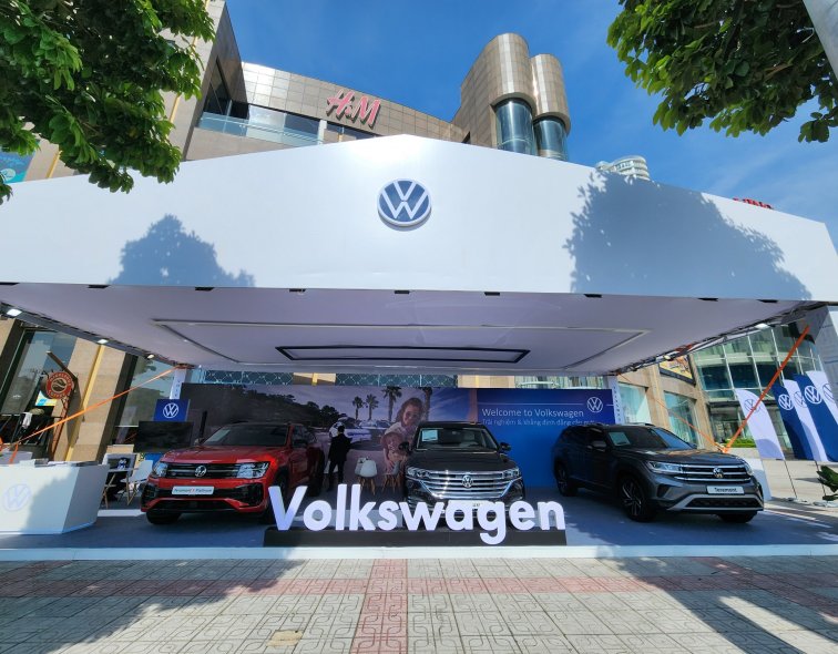 Triển lãm Volkswagen có mặt tại Vincom Đà Nẵng